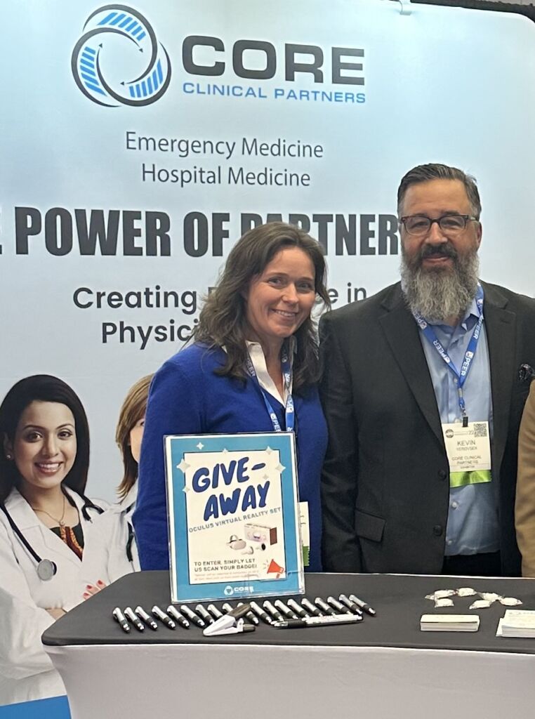 As Dr. Rachel Thompson remembers, a key moment when she knew Core was different was during a meeting with its Chief Operating Officer, Jessica Long. “She was uniquely focused on clinician wellness in a way that is very rare to see from a COO.